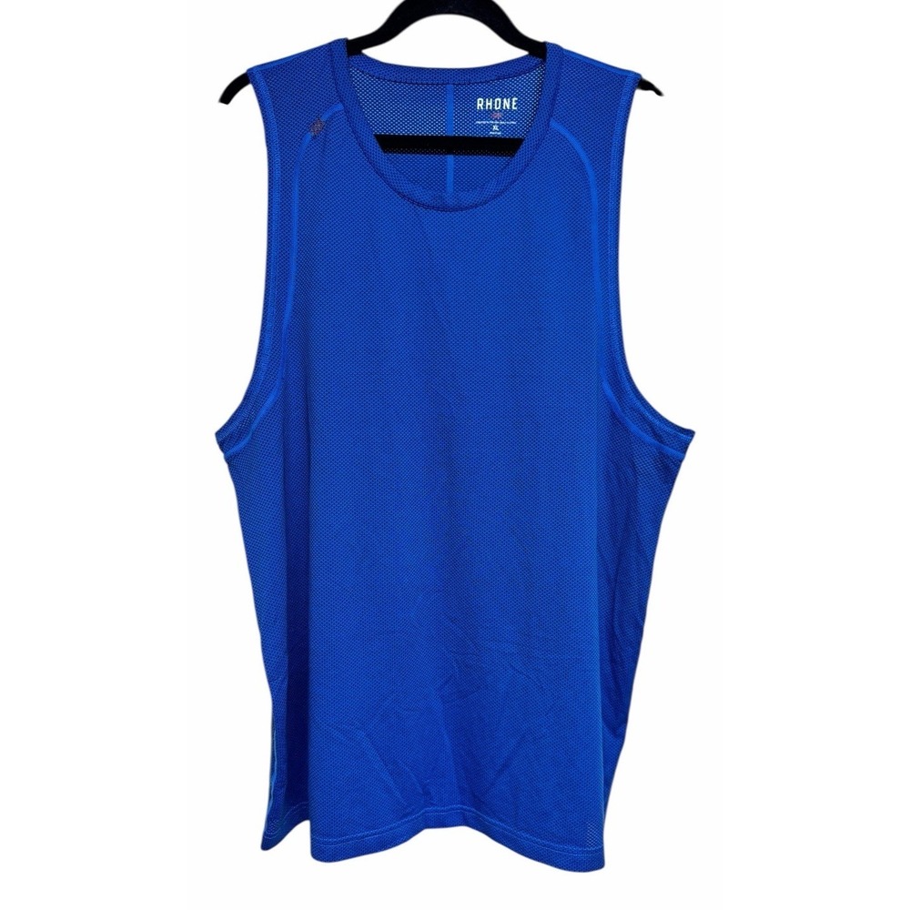 Rhone‎ Sleeveless Swift Athletic Tank Top Blue Men's Size XL